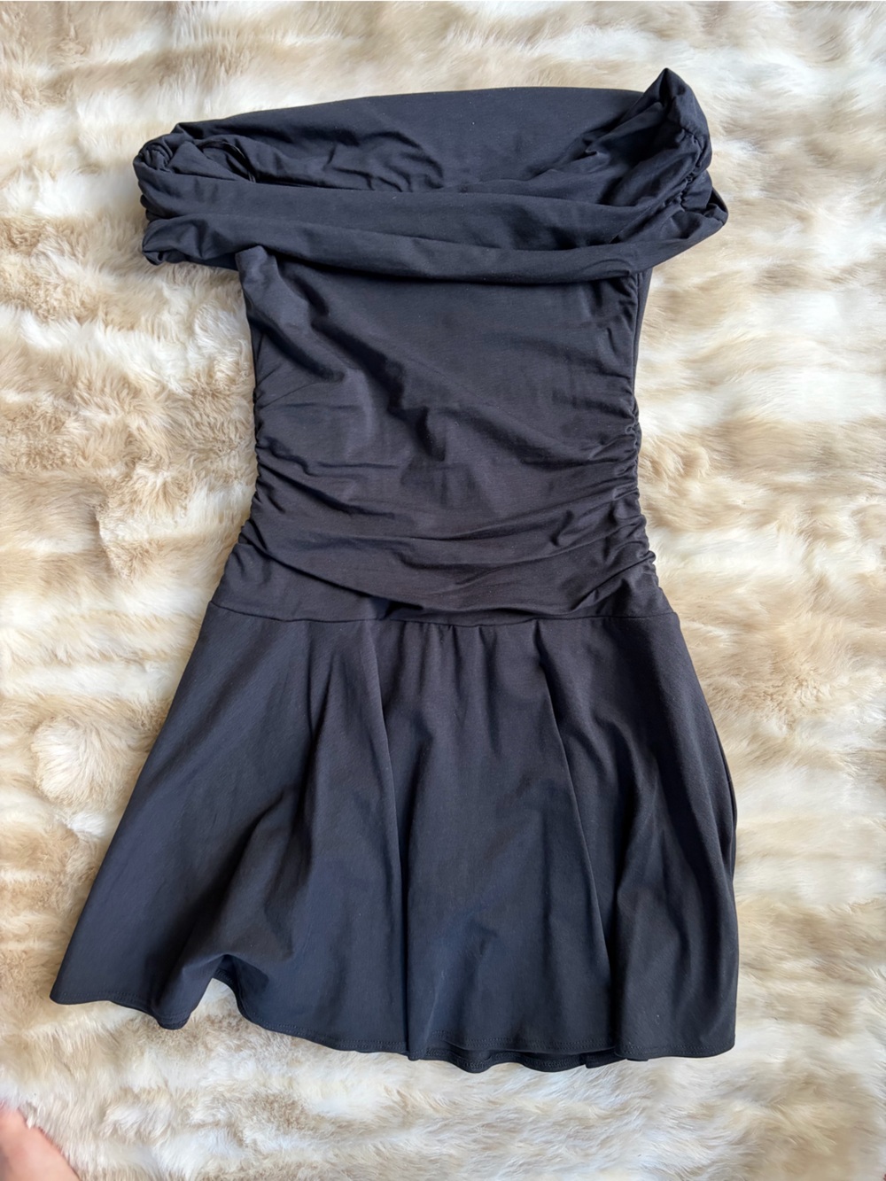 Abercrombie off shoulder skort dress